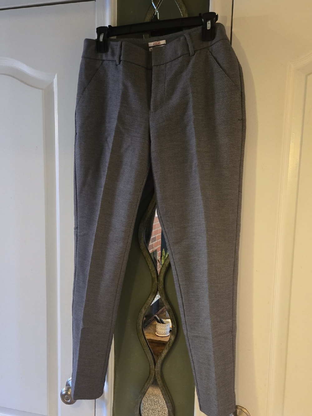 Merona Gray Slim Dress Pants for, Size 6